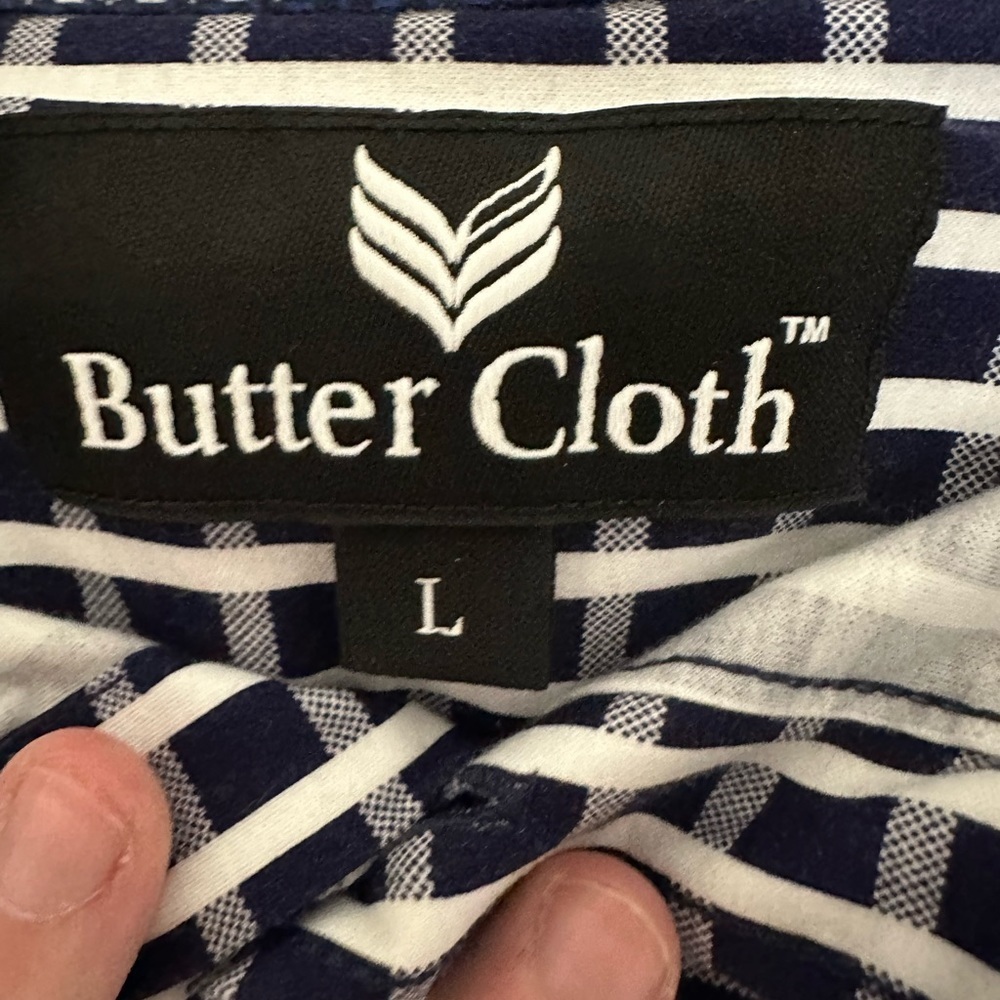 Butter cloth button down shirt - Picture 3 of 4